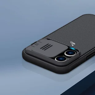 Nillkin CamShield Pro Case etui iPhone 14 Pro Max pancerny pokrowiec osłona na aparat kamerę niebieski - Etui i futerały do telefonów - miniaturka - grafika 8