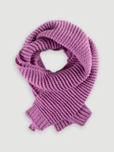 Apaszki i szaliki damskie - Komfortowy fioletowy szalik - miniaturka - grafika 1