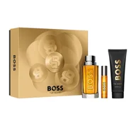 Zestawy perfum męskich - Hugo Boss Boss The Scent for Him woda toaletowa spray 100 ml + 10 ml + żel pod prysznic 100 ml - miniaturka - grafika 1