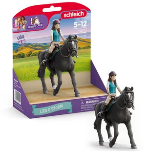 Schleich Club Horse Lisa & Storm 42712 - Figurki dla dzieci - miniaturka - grafika 1