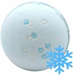 Kula do Kąpieli Musująca Śnieżynka - Jagody, 180g - Kosmetyki do kąpieli - miniaturka - grafika 1