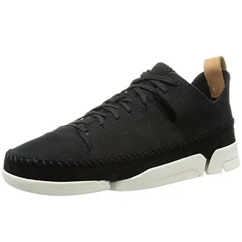 Clarks Trigenic Flex Sneaker Low-Top damskie buty typu sneaker, czarny -  Czarny czarny nubuk. - 37 eu - Ceny i opinie na Skapiec.pl