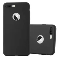 Etui i futerały do telefonów - Etui Cadorabo do Apple iPhone 8 PLUS / 7 PLUS / 7S PLUS w kolorze CANDY BLACK Etui na telefon wykonane z elastycznego silikonu TPU Ultra Slim Soft Back Cover Case Bumper - miniaturka - grafika 1