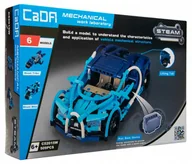 Klocki - Klocki Techniczne Cada 509 El. Zestaw 6 Pojazdów Kaskaderskich + Napęd Pull-Back - miniaturka - grafika 1