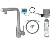 Baterie kuchenne - Deante Eridan BREFF75M Stal szczotkowana - miniaturka - grafika 1