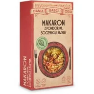 Szybkie dania obiadowe - Makaron z pomidorami soczewicą i bazylią Dania Babci Zosi - miniaturka - grafika 1