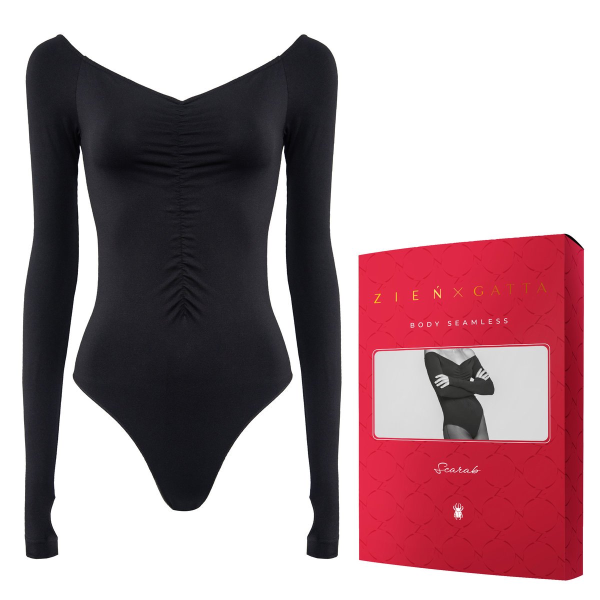 Body Gatta & Zień Scarab MACIEJ ZIEŃ Noir czarne M