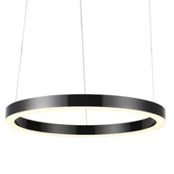 Lampy sufitowe - Step into design Circle lampa wisząca czarna ST-8848-80 black - Step Into Design ST-8848-80 black - miniaturka - grafika 1