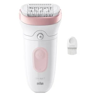 Depilator Braun Silk-épil 7-000 biało-różowy - Depilatory i golarki damskie - miniaturka - grafika 1