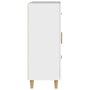 Lumarko Komoda, biała, 69,5x34x90 cm, materiał drewnopochodny - Komody - miniaturka - grafika 8