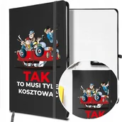 Notesy i bloczki - NOTES A5 z Gumką Prezent dla MECHANIKA Twoje IMIĘ - miniaturka - grafika 1
