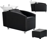 Myjki fryzjerskie - Myjnia myjka fryzjerska barberska Solin do salonu fryzjerskiego barberskiego ceramiczna misa armatura bateria słuchawka - miniaturka - grafika 1