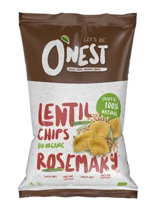 Onest Chipsy z soczewicy z rozmarynem 75 g Bio - żywność - Chipsy - miniaturka - grafika 1