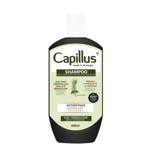 Capillus Wig Care, szampon do peruk, włosy syntetyczne, 400ml, ref.CLIWC3 - Szampony do włosów - miniaturka - grafika 1