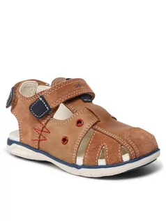 Buty dla chłopców - Geox Sandały B S. Delhi B. B B154LB-022CL C5102 S Brązowy - grafika 1