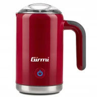 Spieniacze do mleka - Spieniacz do mleka podgrzewacz Girmi ML5402 czerwony - miniaturka - grafika 1