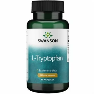 L-Tryptofan 500 mg (60 kaps.) - Aminokwasy - miniaturka - grafika 1