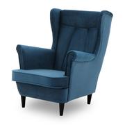 Fotele - Fotel VALIA Styl Skandynawski welur szeroka gama kolorystyczna - miniaturka - grafika 1