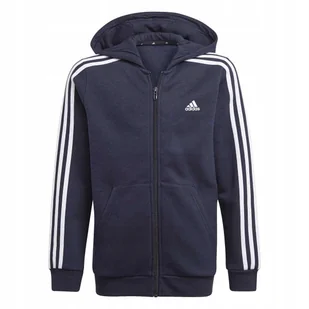 Bluza dziecięca Adidas B 3S Fz Hd GQ8902 - Bluzy dla dziewczynek - miniaturka - grafika 1
