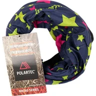 Apaszki i szaliki damskie - Komin zimowy Viking gwiazdki 3223 Polartec - miniaturka - grafika 1