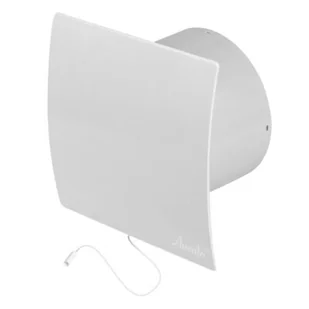 Wentylator łazienkowy WEB100W biały, 0,61 kg, Ø100, włącznik pociągany AWENTA - Wentylatory łazienkowe - miniaturka - grafika 1