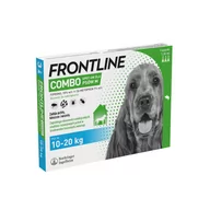 Artykuły przeciw pasożytom - Frontline Combo Spot-on dla psów - M: 10-20 kg (3 pipety x 1,34 ml) - miniaturka - grafika 1