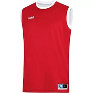 Koszulki sportowe męskie - JAKO Męska koszulka Change 2.0, czerwona/biała, XXL - miniaturka - grafika 1
