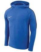 Bluzy dla chłopców - Nike Chłopięca bluza Dry Academy18 Football Hoodie-aj0109 niebieski niebieski (Royal Blue/Obsydian/Obsydian/(White) XS - miniaturka - grafika 1