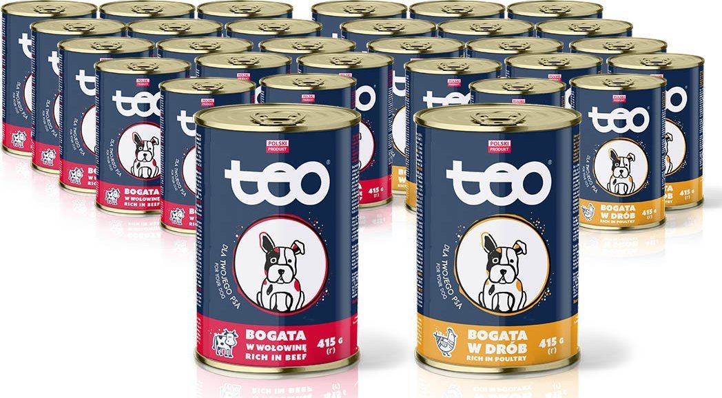 Teo Karma mokra dla psa TEO 30 x 415 g MIX