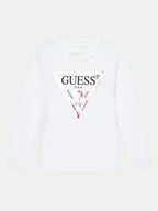 Bluzki damskie - Guess Bluzka K84I18 K8HM0 Biały Regular Fit - miniaturka - grafika 1