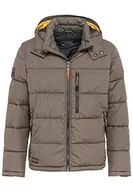 Kurtki męskie - camel active Kurtka męska, DARK BROWN, 44 - miniaturka - grafika 1