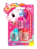 Kosmetyki kąpielowe dla dzieci - Chlapu Chlap Zestaw 3 Mini Balsamy do ust - miniaturka - grafika 1