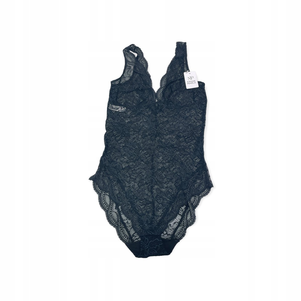 Koronkowe body damskie ramiączka SIMONE PERELE L