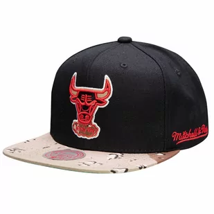 Czapka z daszkiem Mitchell & Ness NBA Choco Camo HWC Chicago Bulls - Czapki męskie - miniaturka - grafika 1