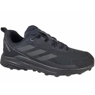 Buty trekkingowe męskie - Adidas Terrex Anylander ID0895 Buty Męskie Trekkingowe Trail Czarno Szare - miniaturka - grafika 1