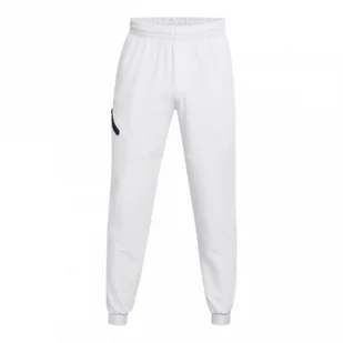 Męskie spodnie treningowe Under Armour UA Unstoppable Joggers - białe - UNDER ARMOUR - Spodnie sportowe męskie - miniaturka - grafika 1
