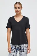 Koszulki sportowe damskie - Reebok t-shirt treningowy Activchill+Dreamblend kolor czarny - miniaturka - grafika 1
