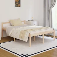 Łóżka - Lumarko Rama łóżka z litego drewna sosnowego, 140 x 190 cm - miniaturka - grafika 1