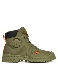 Palladium Trapery Pampa Sp20 Cuff Wp+ 76835-308-M Zielony - Botki męskie - miniaturka - grafika 1