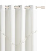 Zasłony - Zasłona gotowa 140x250 kółka Chloe złamana biel - miniaturka - grafika 1