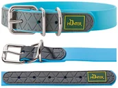Obroże dla psów - Hunter obroża convenience 55 cm turkusowa 25 mm - miniaturka - grafika 1
