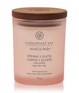 Świece - Chesapeake Bay Candle Mind & Body Stillness & Purity - Rose Water Świeca zapachowa 96 g - miniaturka - grafika 1