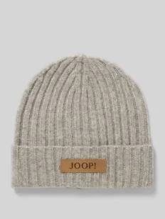 Czapka beanie z detalem z logo model ‘Aiana’ - Czapki damskie - miniaturka - grafika 1