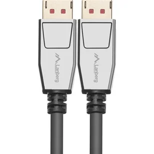 LANBERG KABEL DISPLAYPORT M/M 20PIN V1.4 1.8M 8K CA-DPDP-20CU-0018-BK Zamów do 16:00 wysyłka kurierem tego samego dnia! - Kable komputerowe i do monitorów - miniaturka - grafika 1