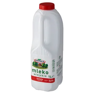 Mleko Wiejskie BUTELKA 3,2% - Szybkie dania obiadowe - miniaturka - grafika 1
