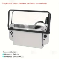 Akcesoria do Nintendo - TEMU Zestaw Premium Osłon Ochronnych Antykurzowych dla Konsoli Nintendo Switch OLED, Docka i NS – Uniwersalne Akcesoria - miniaturka - grafika 1