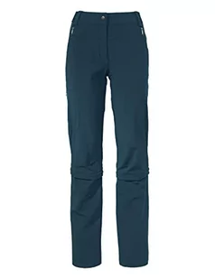 VAUDE Farley Stretch Capri T-Zip III - damskie spodnie trekkingowe z suwakiem - Odzież trekkingowa damska - miniaturka - grafika 1