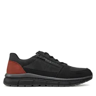 Sneakersy męskie - Sneakersy Bugatti 331-AOS01-5500 Czarny - miniaturka - grafika 1