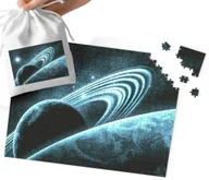 Puzzle - Puzzle - Astronauta Kosmos Wzory Dla Chłopca 96El + Woreczek - miniaturka - grafika 1