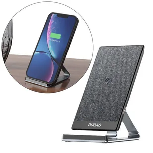 Dudao Dudao ładowarka bezprzewodowa z aluminiowym stojakiem 15W czarny A10Pro dudao_20220110162021 - Ładowarki do telefonów - miniaturka - grafika 2